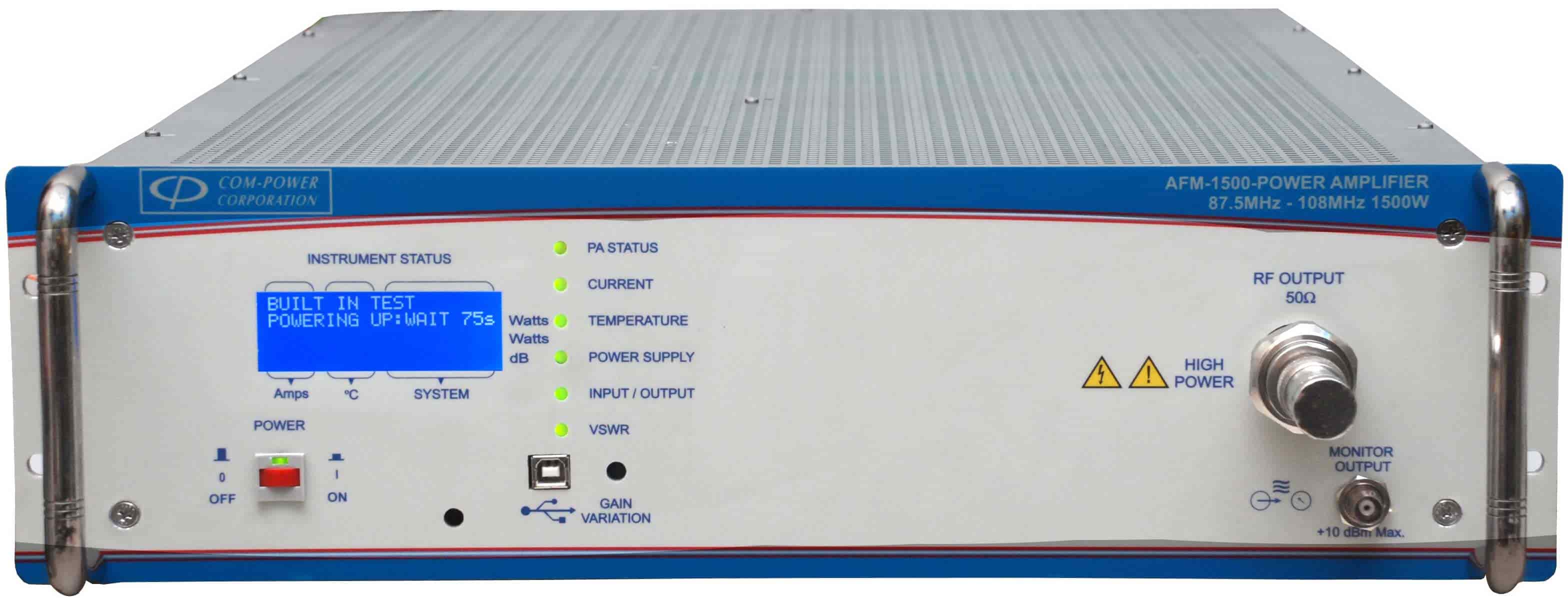 Model AFM-1500 Power Amplifier AFM-1500 1500W RF Power Amplifier