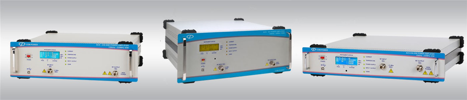 Power Amplifiers For 150 kHz to 230 MHz Frequency Ranges