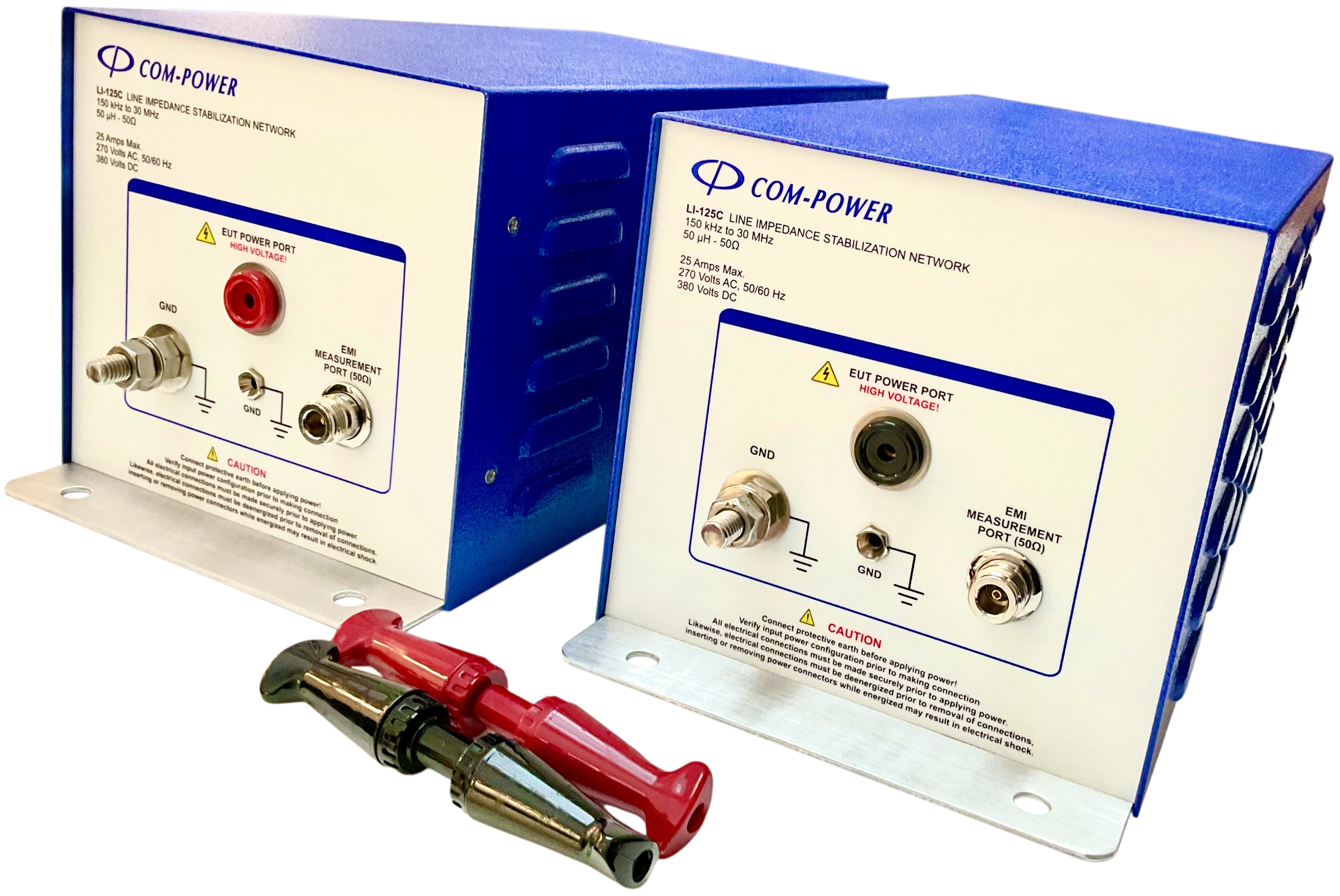 LI-125C LISN 25 Amps, 50 microhenry, frequency range 150 kHz to 30 MHz