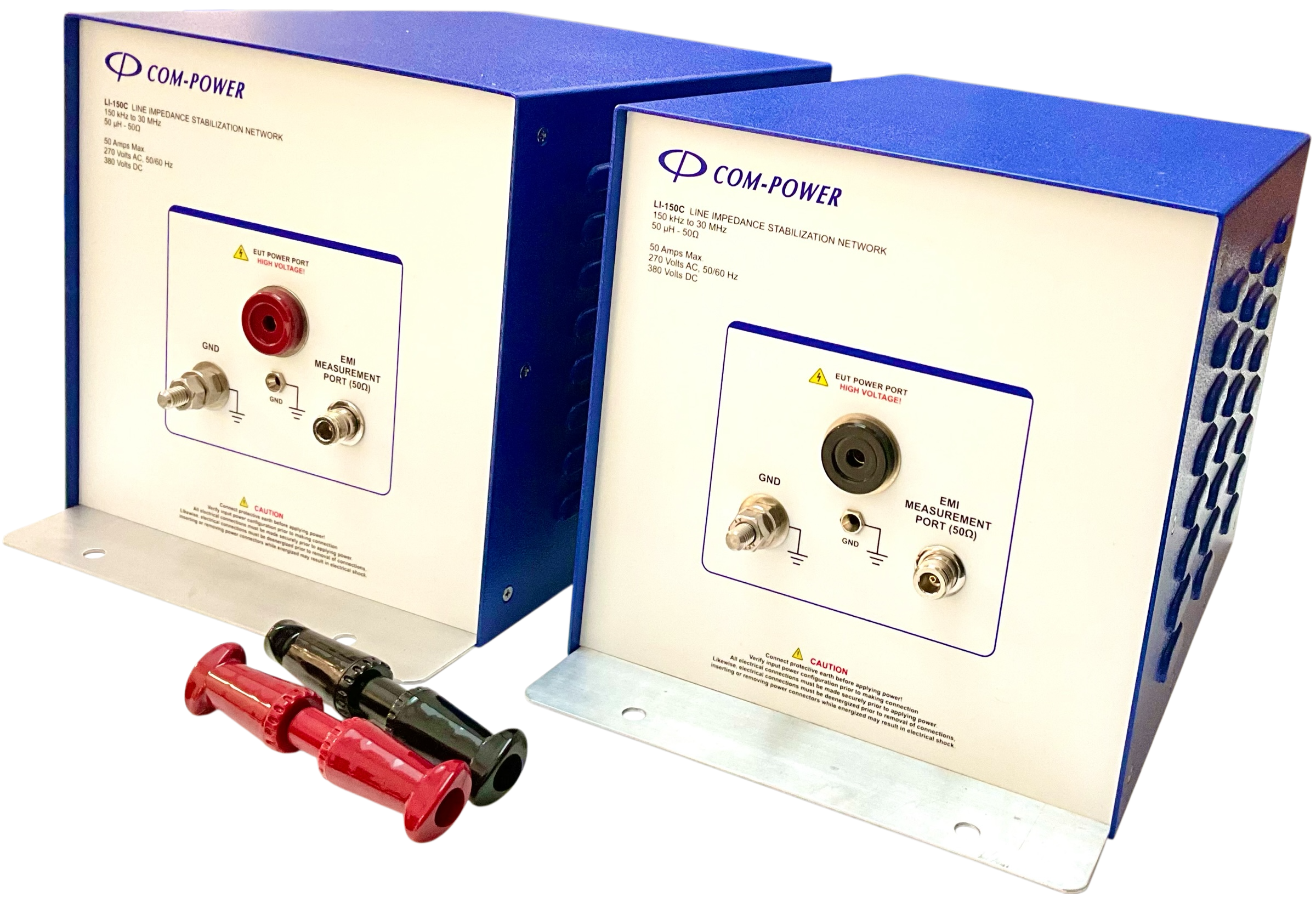 The LI-150C LISN enables precise conducted emission testing from 150 kHz to 30 MHz