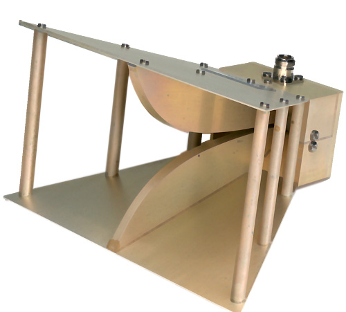 wide band horn antenna