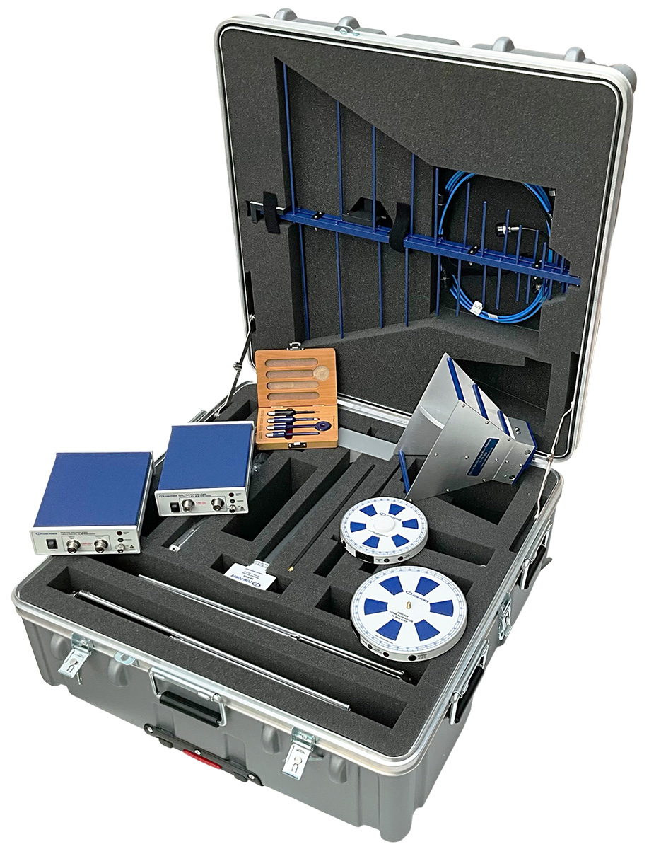 Com-Power ANK-318 antenna kit for on and offsite EMC testing, frequency range of 25 MHz to 18 GHz