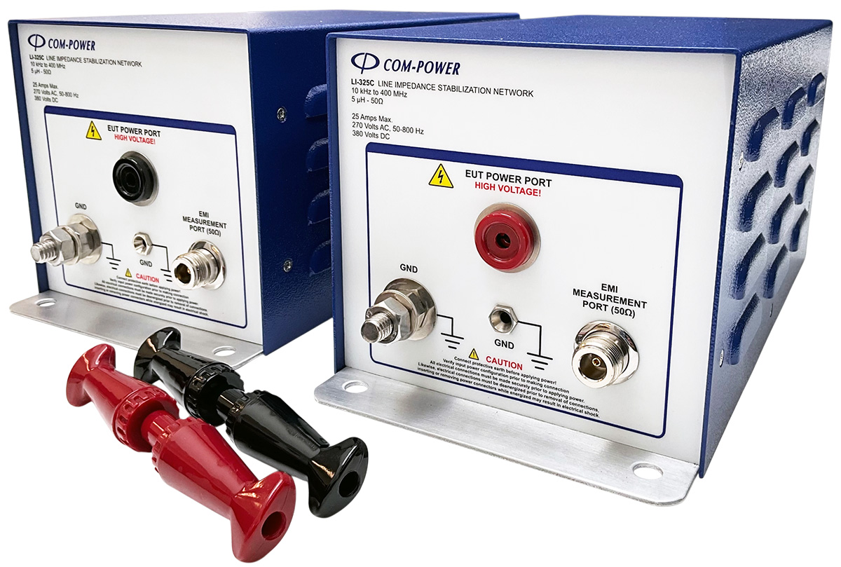The LI-325C provides stable impedance for accurate EMI compliance testing