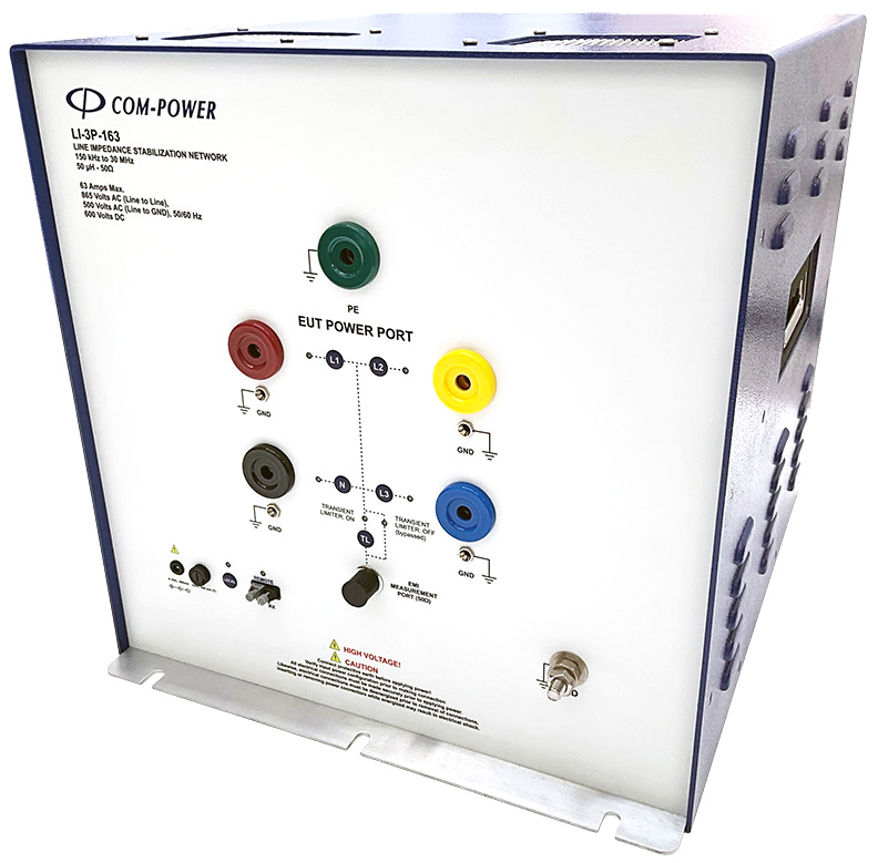 LI-3P-163 63A Industrial Three-Phase LISN for EMC Testing