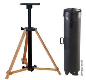 AT-812 adjustable antenna tripod 32.7 to 53.5 inch height range