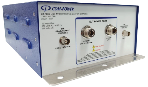 Tempest Line Impedance Stabilization Networks LIP-120 and LIP-1000 for conducted emissions testing f